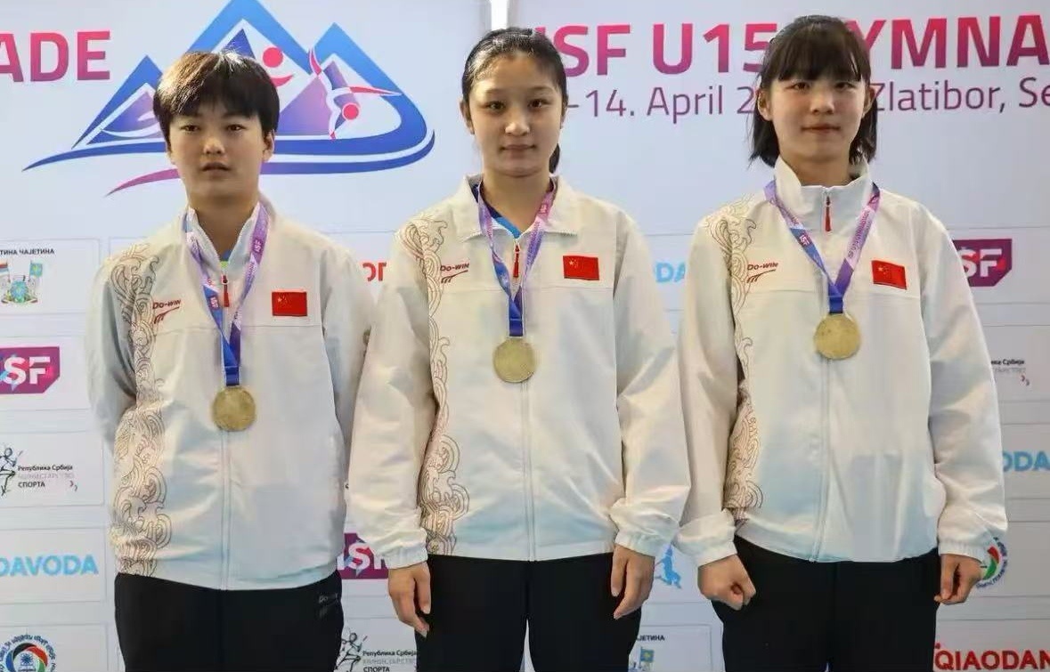 球速体育welcome哈三中教师指导中国女子乒乓球队夺得U15世界中学生夏季运动会团体冠军(图1)
